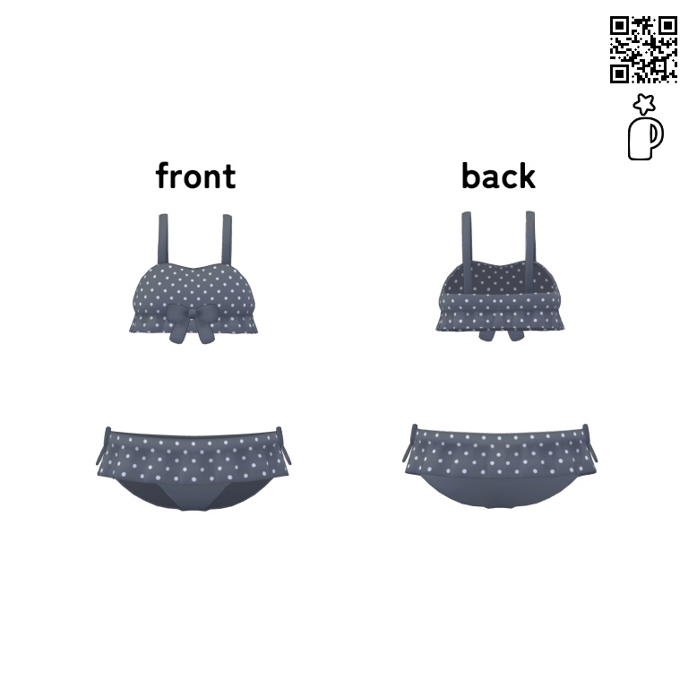 【まめふれんず対応】Petitebow Swim