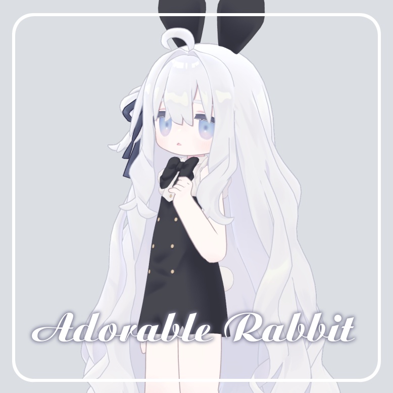 【6アバター対応】Adorable Rabbit