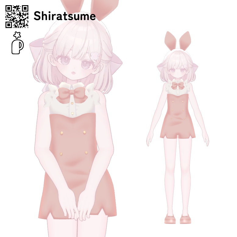 【6アバター対応】Adorable Rabbit