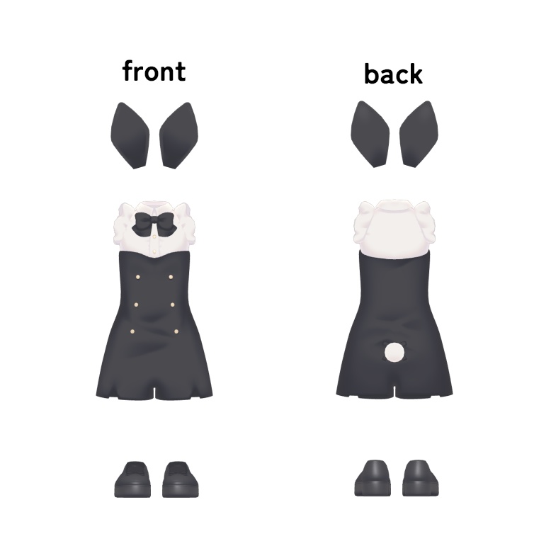 【6アバター対応】Adorable Rabbit