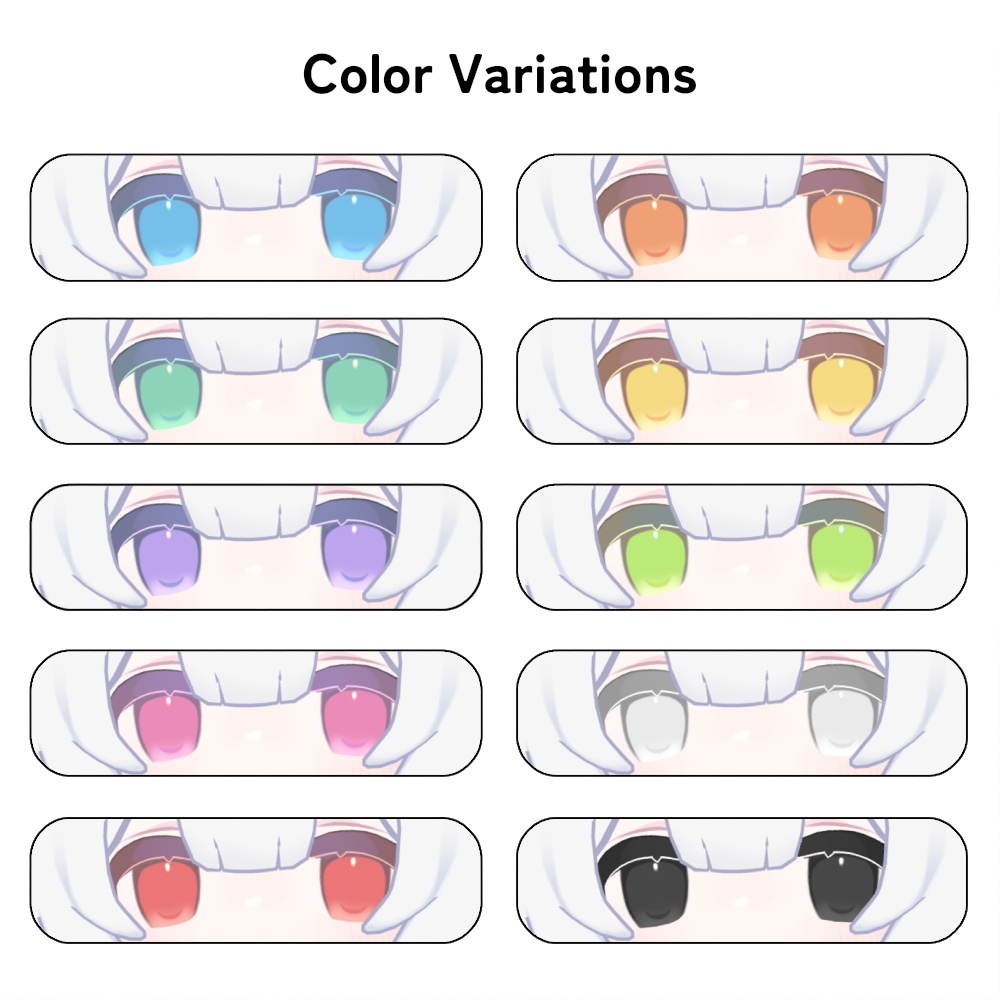 【キプフェル専用】pure anime eye【期間限定無料/FREE】