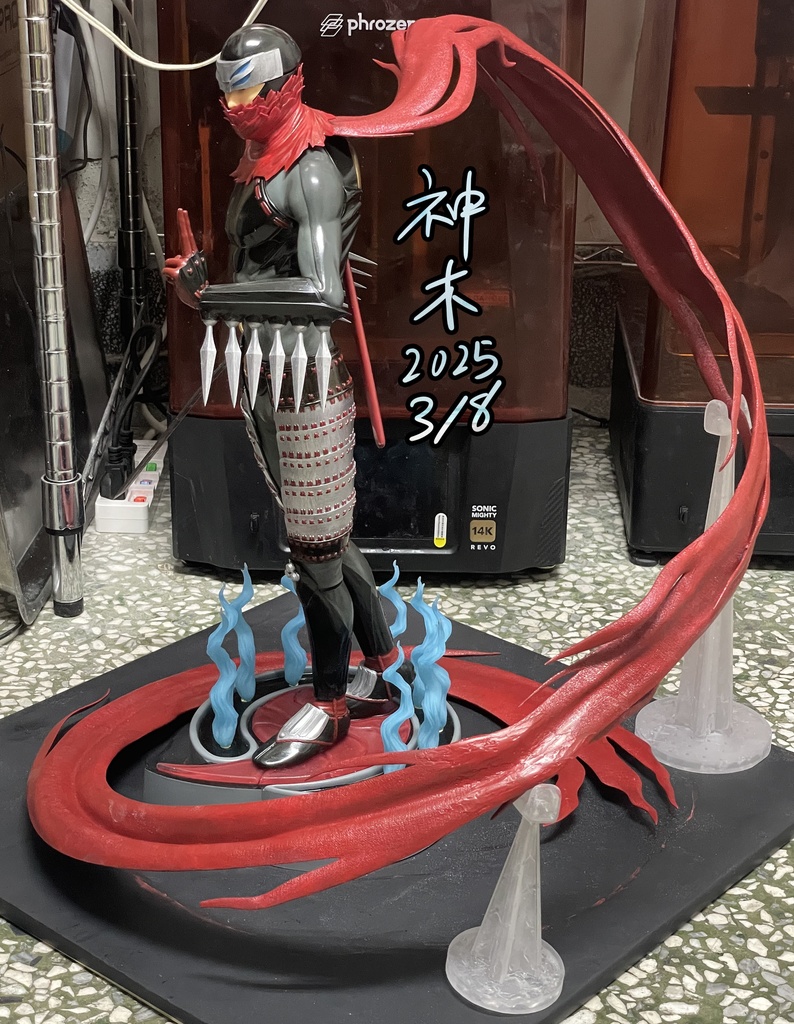 【3Dプリンター】忍 -SHINOBI- 秀真 (stlファイル)