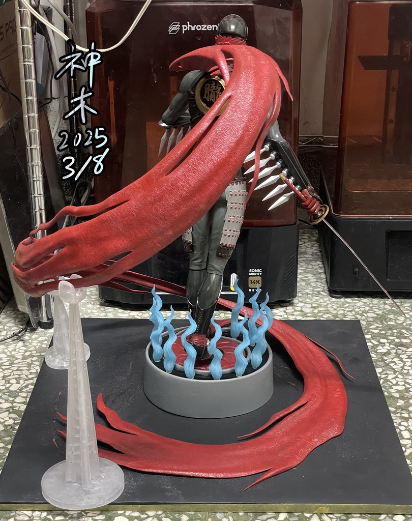 【3Dプリンター】忍 -SHINOBI- 秀真 (stlファイル)