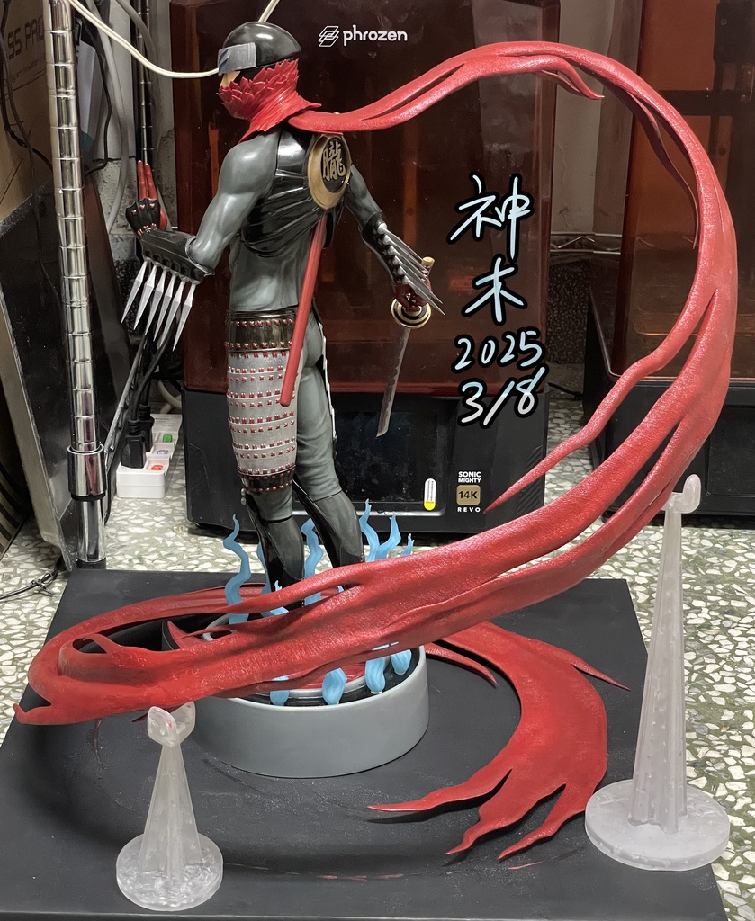 【3Dプリンター】忍 -SHINOBI- 秀真 (stlファイル)