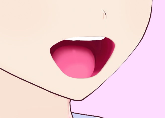 Vroid Mouth Texture