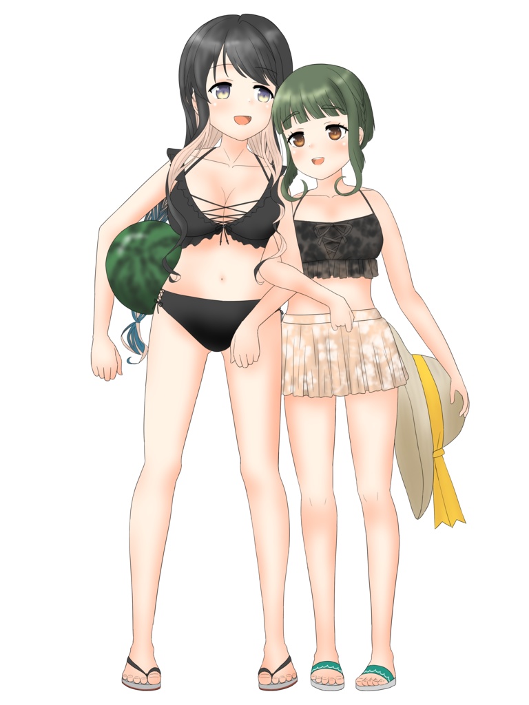 長波高波水着アクリルスタンド