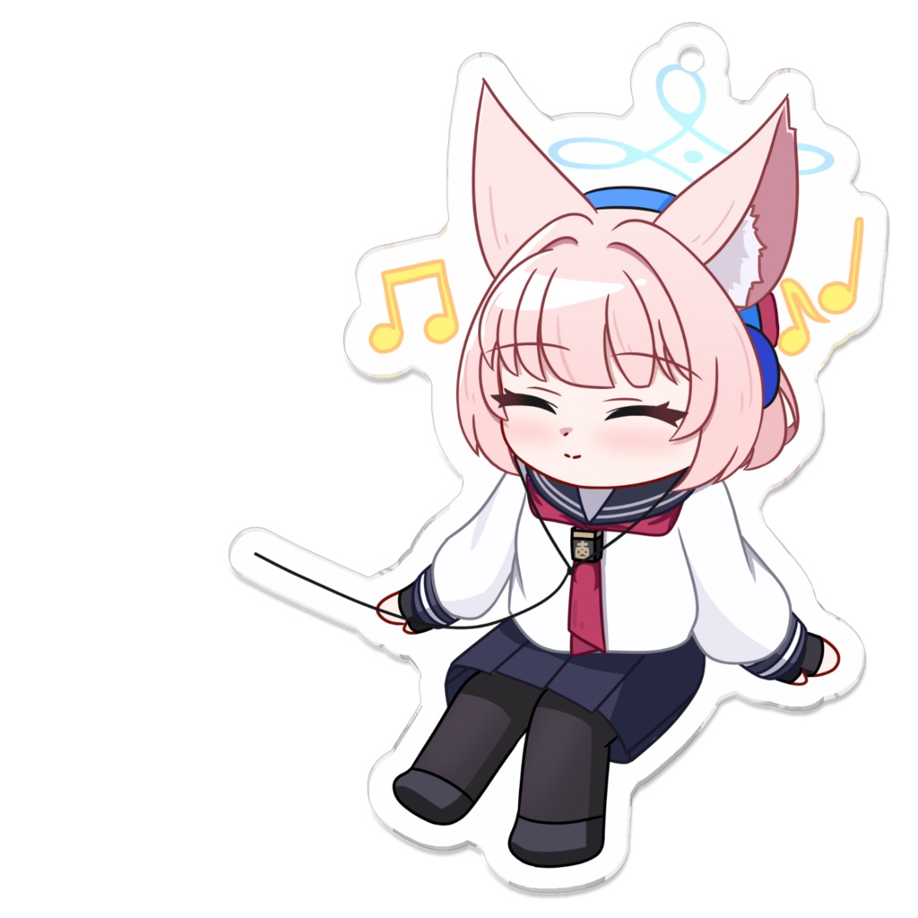 ニコ音楽アクリルキーホルダー