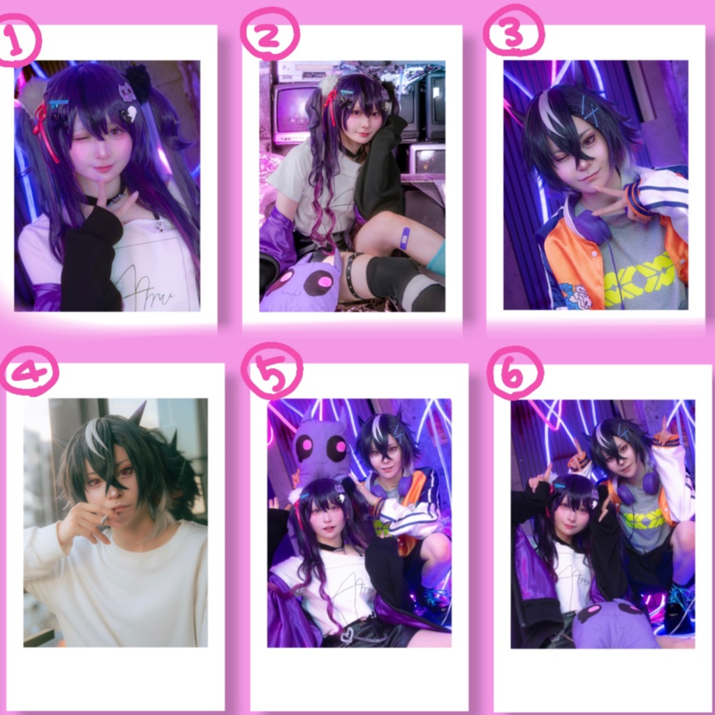 【NCS】『チェキ風カード 』甘音あむ 鬼ヶ谷テン