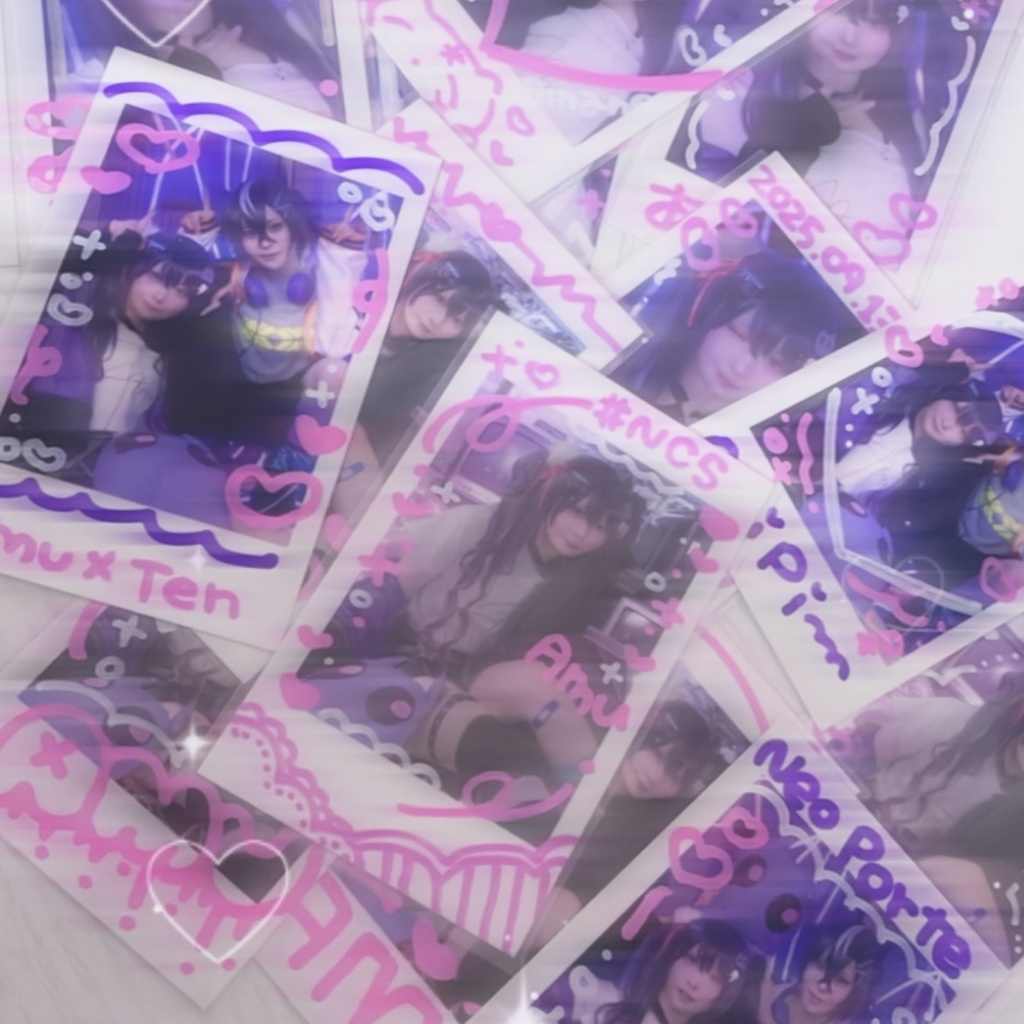 【NCS】『チェキ風カード 』甘音あむ 鬼ヶ谷テン