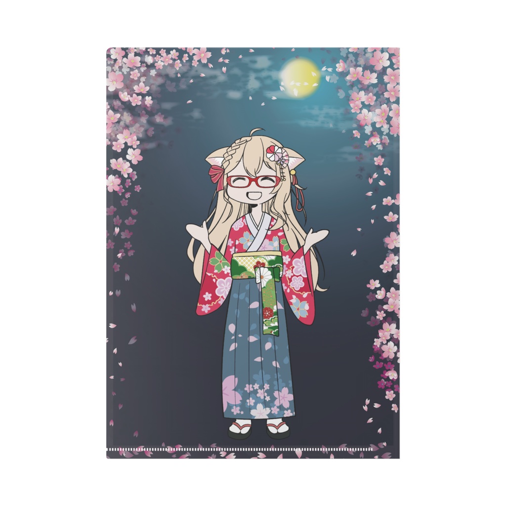 赤穂みのり 和服クリアファイル