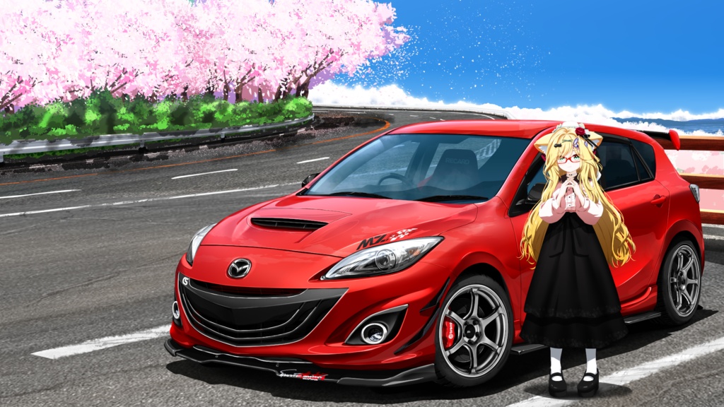 赤穂みのり 愛車マグカップ