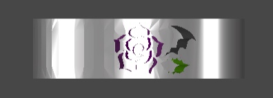 【VRchat】BatRose【指輪】※彫り込みVer