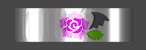 【VRchat】BatRose_2【指輪】※浮き出しVer