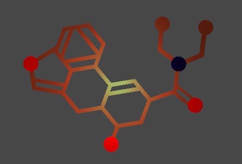 【VRchat】L〇Dの構造式模型のようなもの