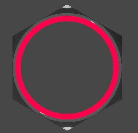 【VRchat】Hexagon Ring【指輪】