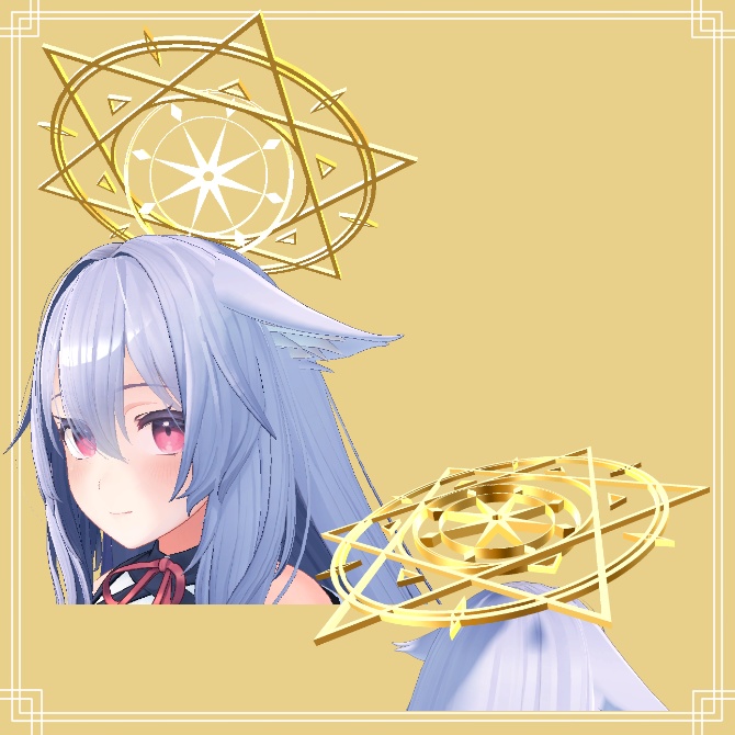 【VRchat】Magic Circle HALO(回転します)