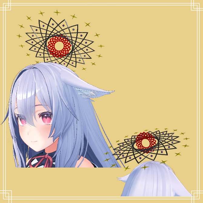 【VRchat】Fallen Angel HALO(回転します)