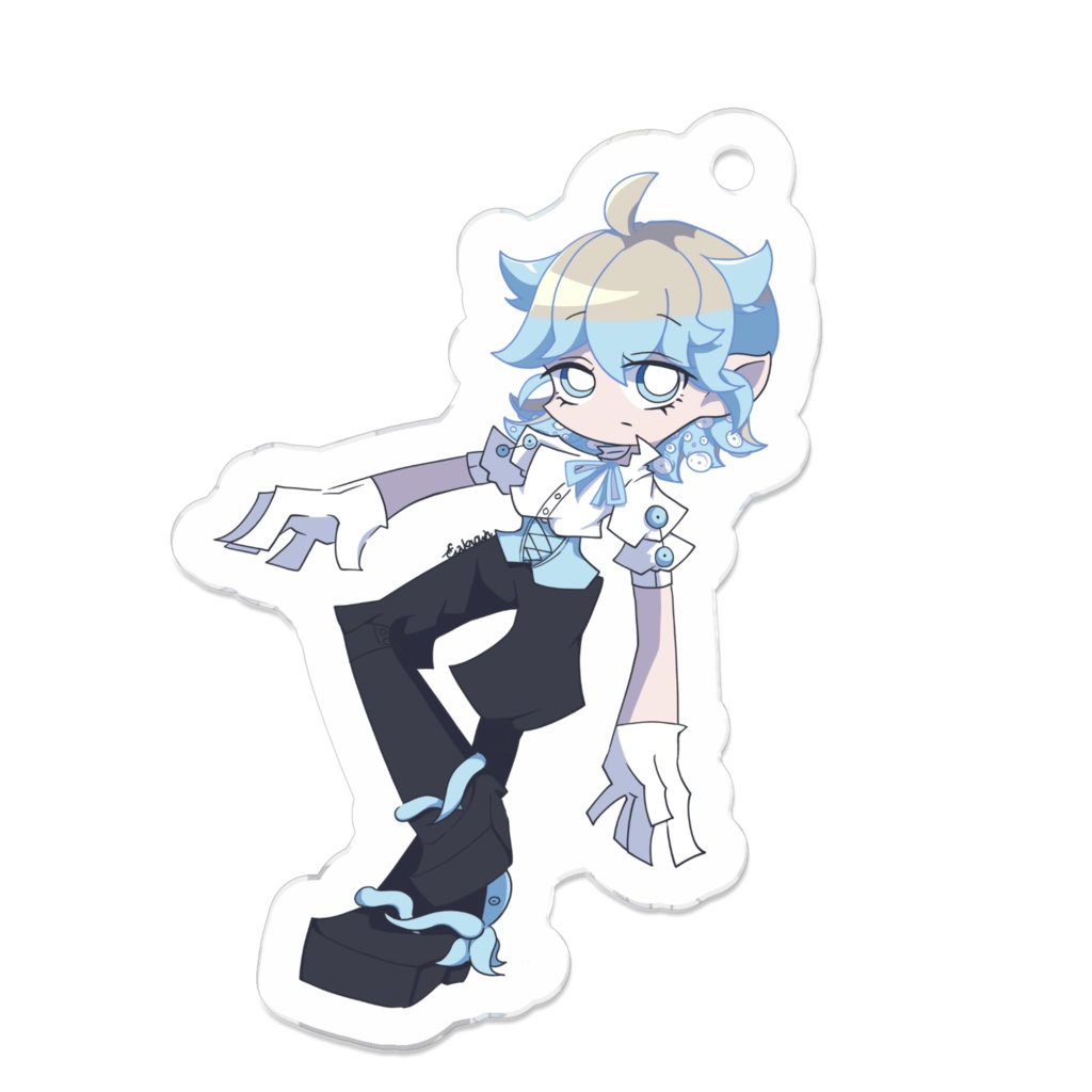 軽無オクタ アクリルキーホルダー 連続音