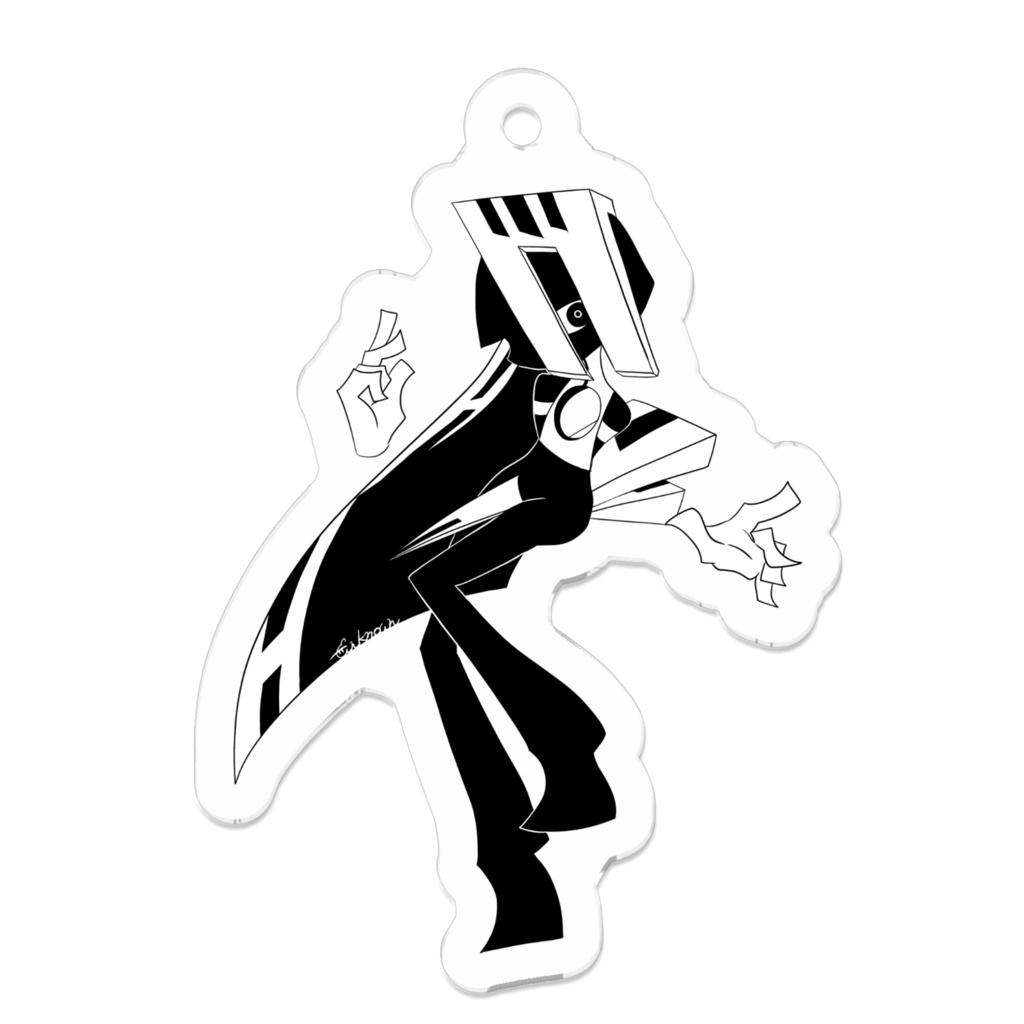 nイんク アクリルキーホルダー
