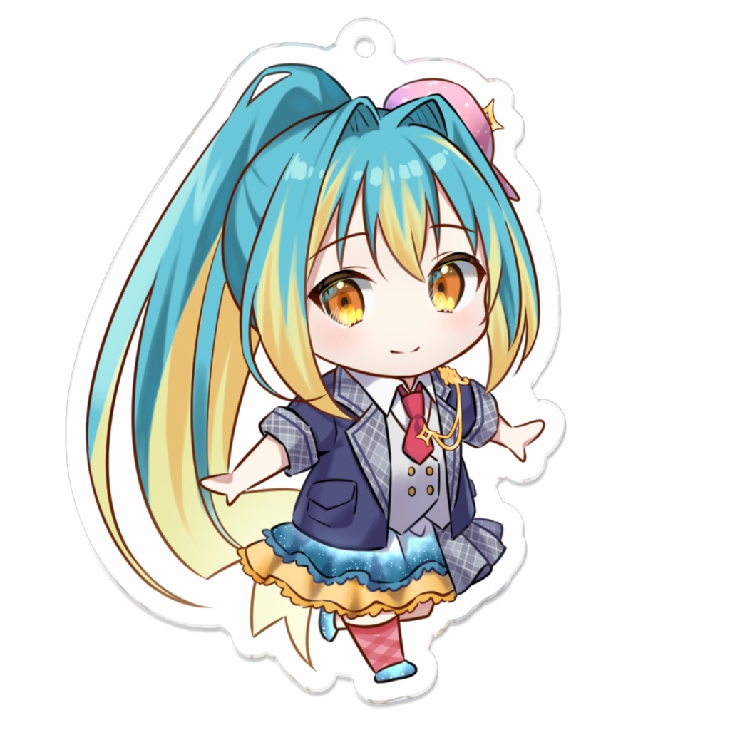 明色ぴかりSDアクリルキーホルダー(ノーマル)