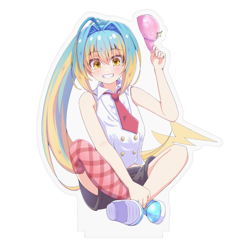 明色ぴかりアクスタ-上着脱いでみた-