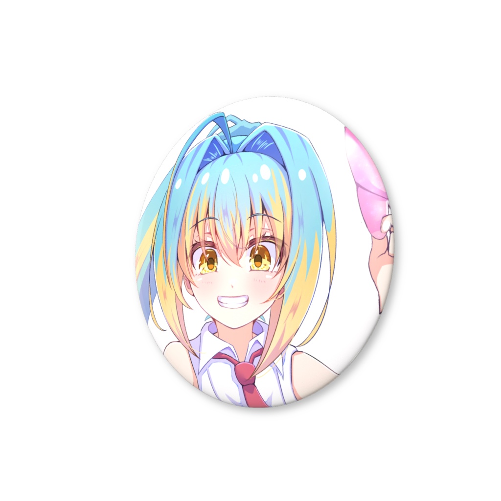 明色ぴかり缶バッジ