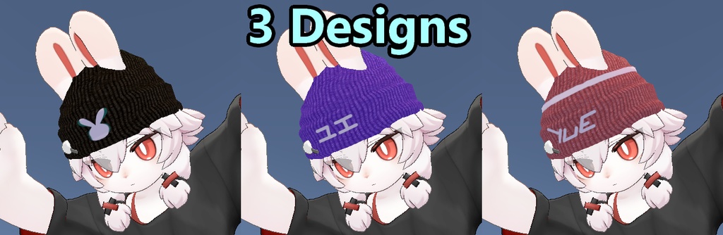 Beanie for Yue VRChat Avatar