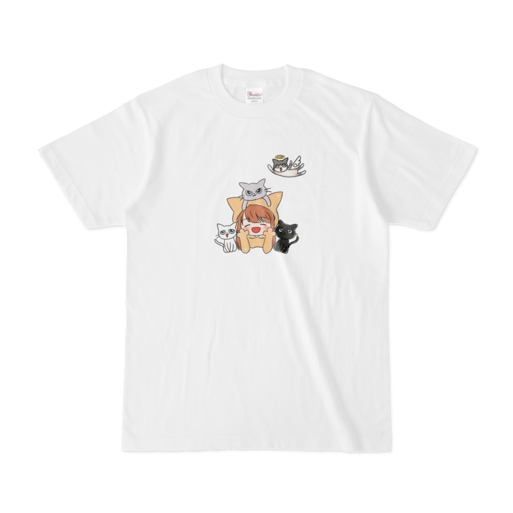 希乃実まろんゆるキャラTシャツ(イラスト笹田シャオちゃん作)イラストゆる塗