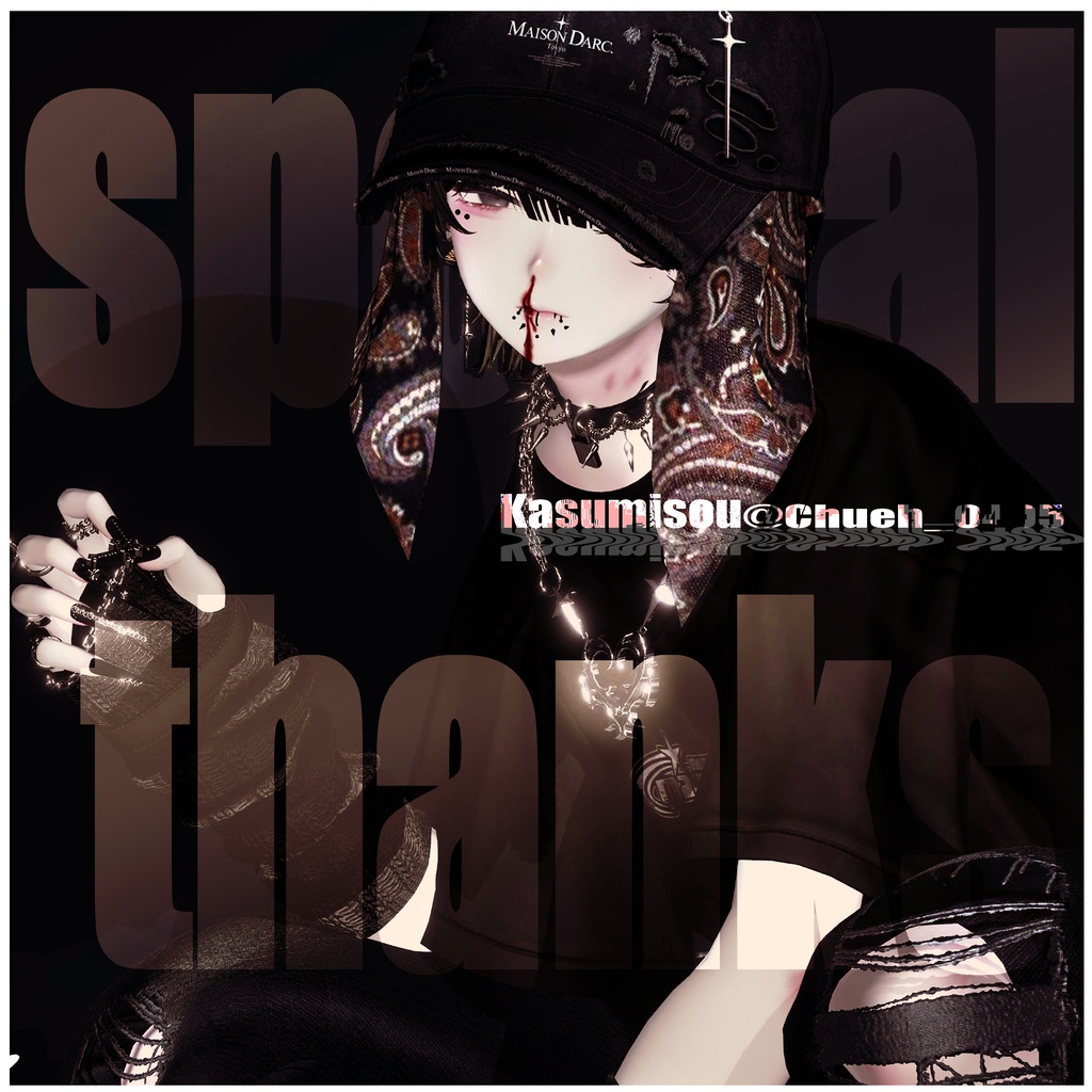 【Free】ただの布//Scarf