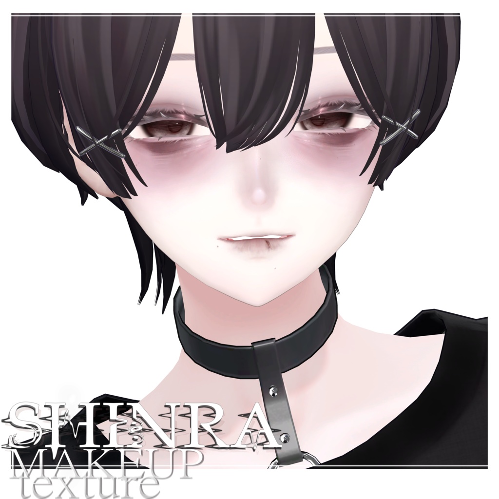【Shinra】Dark" MakeUp &eye texture