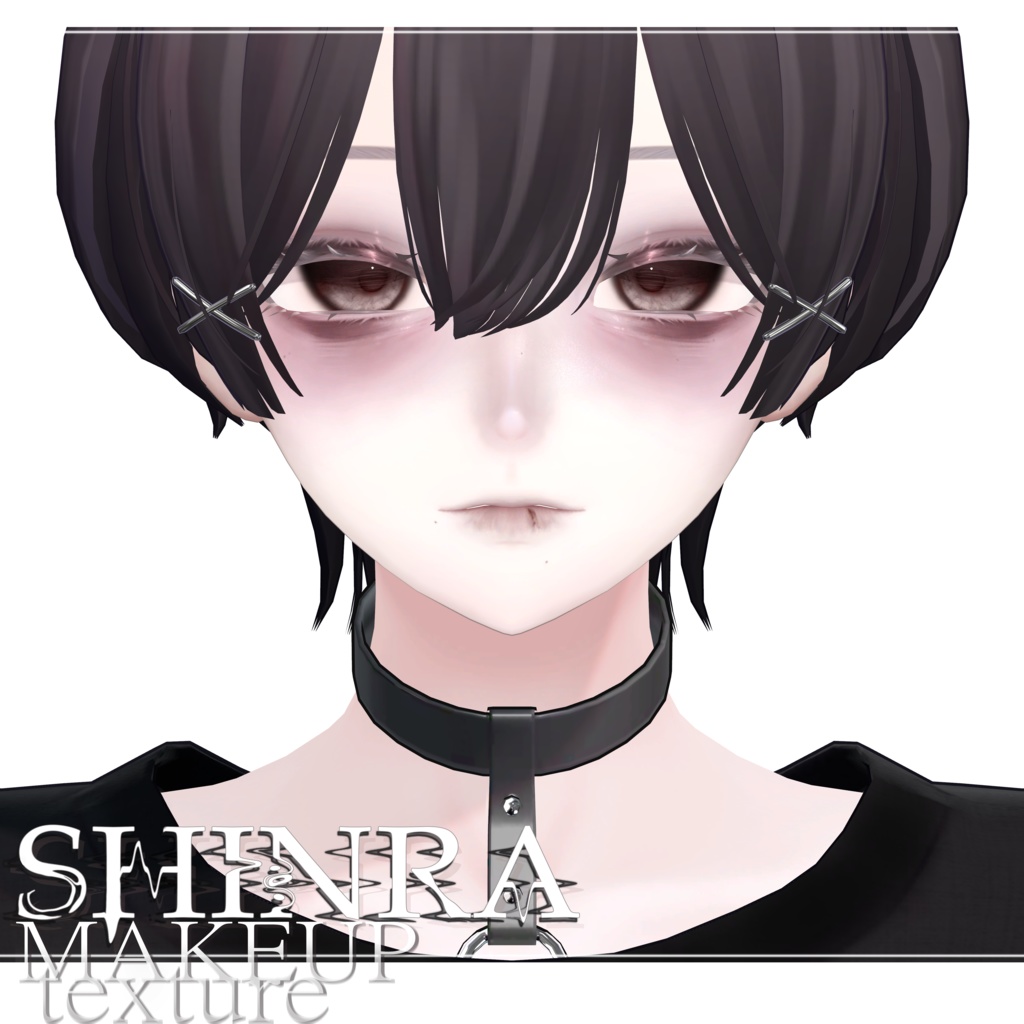 【Shinra】Dark" MakeUp &eye texture