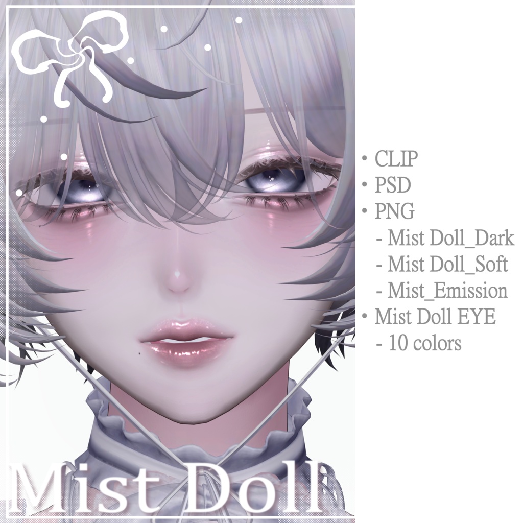 【Shinra/森羅】ღ Mist Doll Makeup&Eyes texture ღ