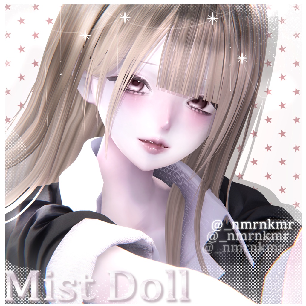 【Shinra/森羅】ღ Mist Doll Makeup&Eyes texture ღ