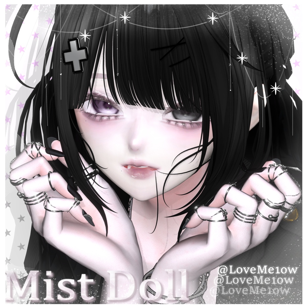 【Shinra/森羅】ღ Mist Doll Makeup&Eyes texture ღ