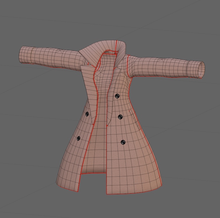 リア-アリス向けロングコート