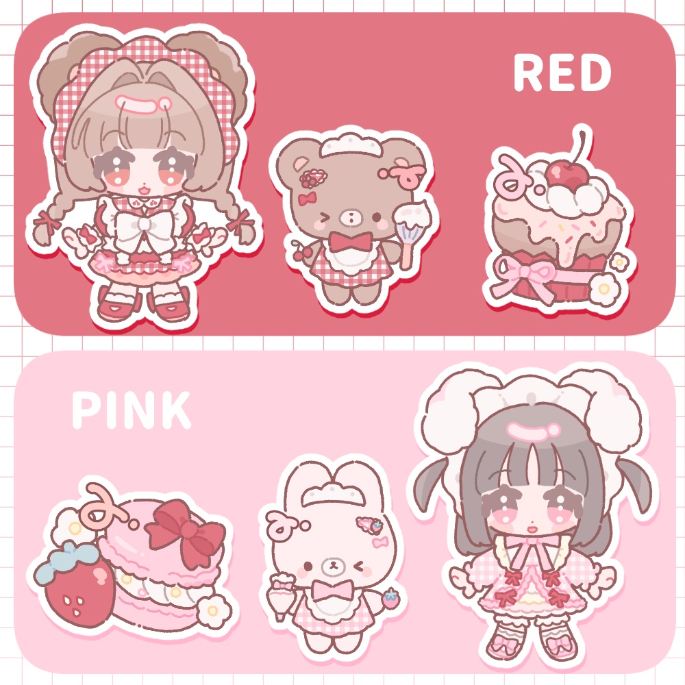 ステッカーセット ︴Sugary Melty Time