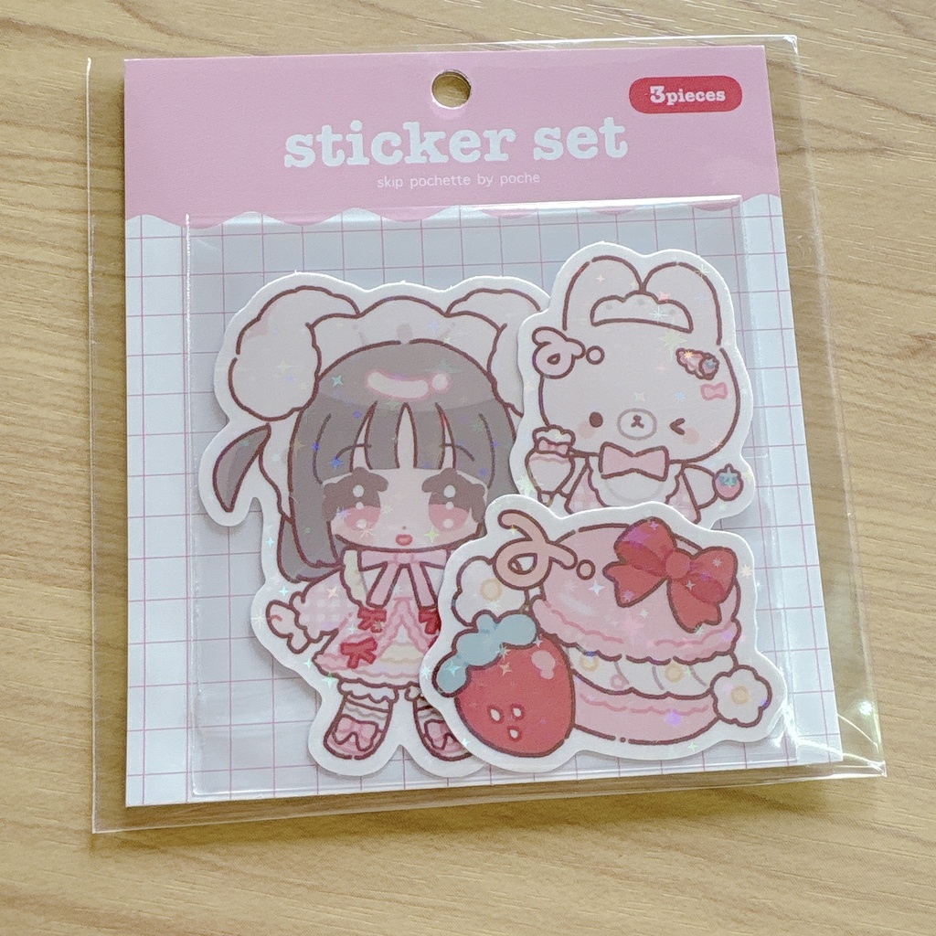 ステッカーセット ︴Sugary Melty Time