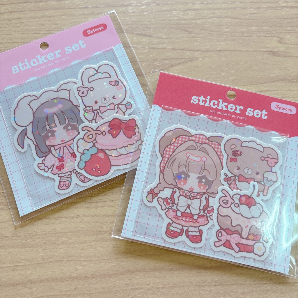 ステッカーセット ︴Sugary Melty Time