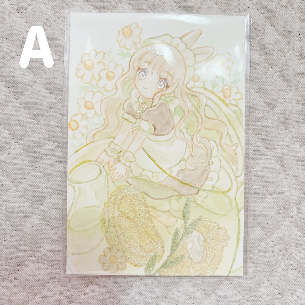 原画(はがきサイズ)