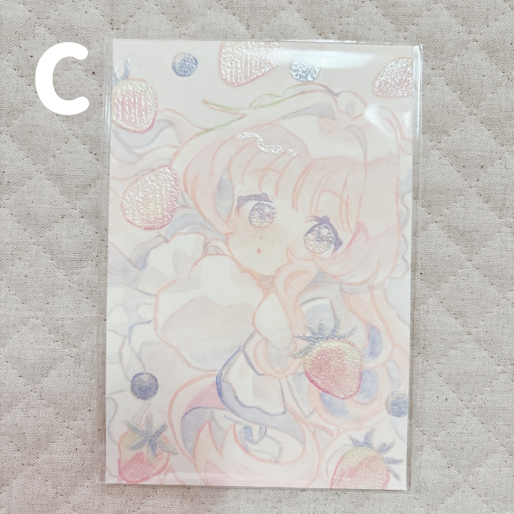 原画(はがきサイズ)