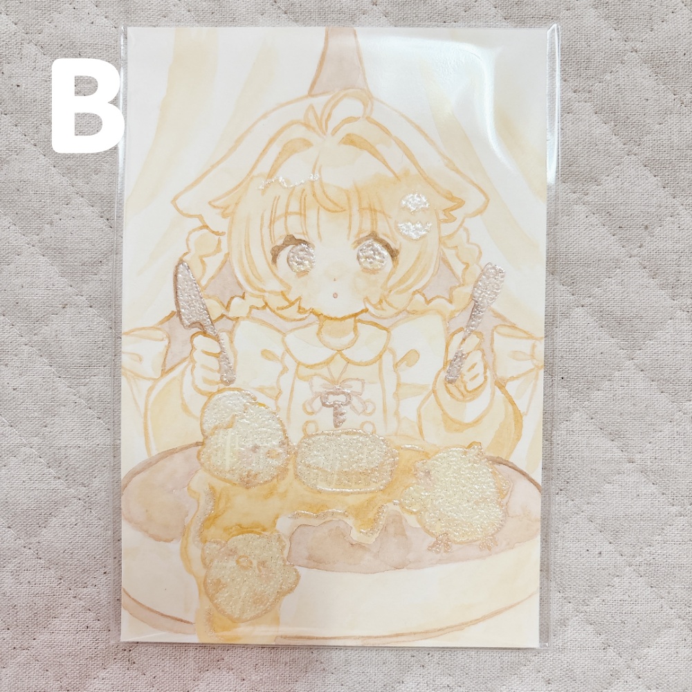 原画(はがきサイズ)