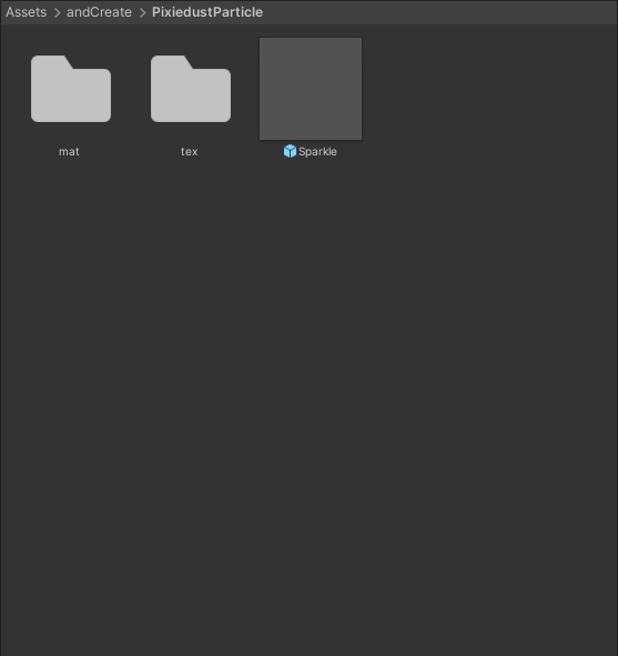 Pixie dust Particle / ピクシーダストパーティクル