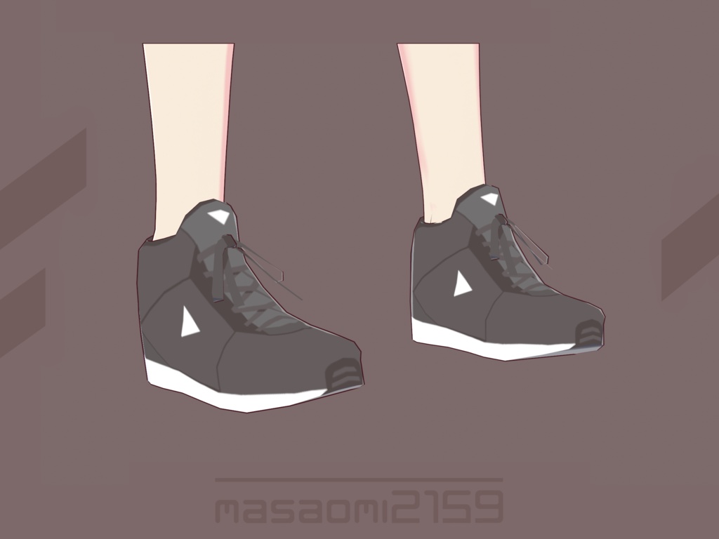 Shoes texture for Vroid Studio