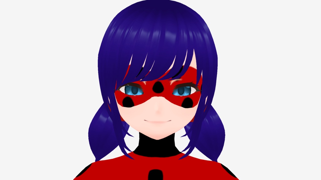 Marinette Dupain-Cheng's/ladybugs hair