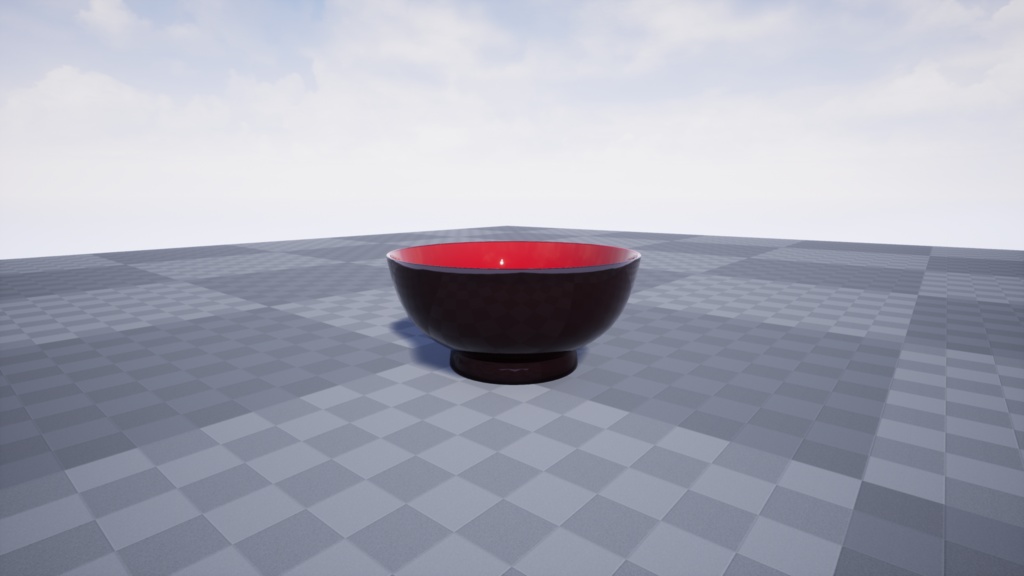 3Dモデル「お椀」