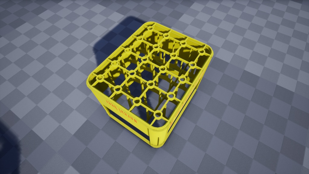 3Dモデル「ビールケース(P箱)」