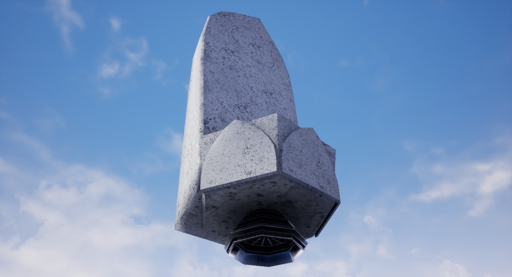 3Dモデル「ジェット地蔵」