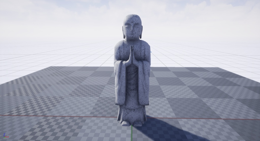 3Dモデル「ジェット地蔵」