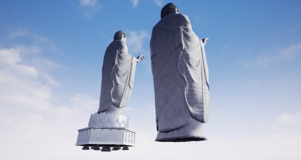 3Dモデル「超大型大仏」