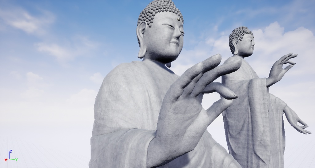 3Dモデル「超大型大仏」